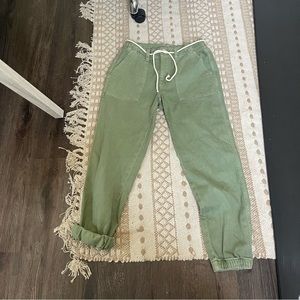 vintage green American eagle pants